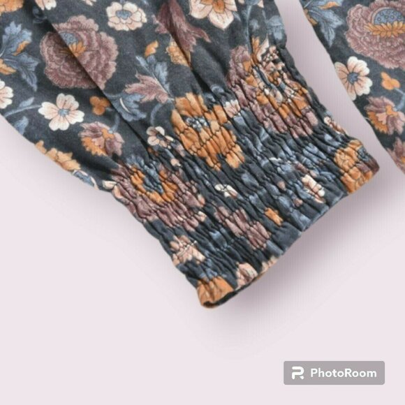 Louise Misha Suzie Dress In Charcoal Bohemian Floral - Picture 4 of 8